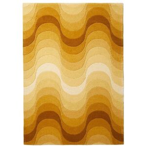 Verpan Wave Rug 240x170 cm - Yellow