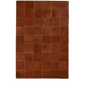 Natures Collection Stockholm Premium Brazilian Cow Hide Design Rug 180x240 cm - Dark Brown