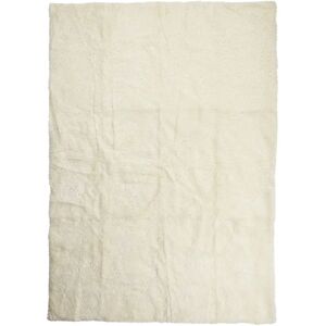 Natures Collection Design Rug of Premium Quality Sheepskin Short Wool Curly 120x180 cm - Ivory