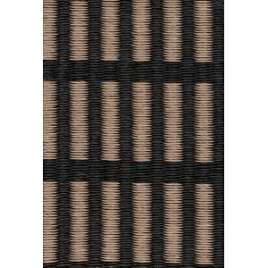 Woodnotes New York Carpet Sewn Edges 140x200 cm - Black/Antique