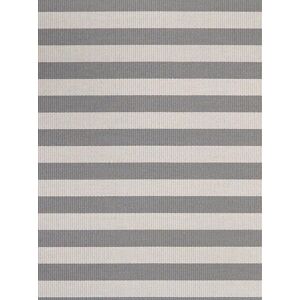 Woodnotes Big Stripe Carpet Sewn Edges 140x200 cm - Grey/Stone