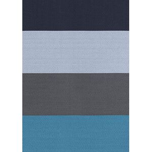 Woodnotes Fourways Carpet Sewn Edges 80x200 cm - Turquoise/Dark Blue