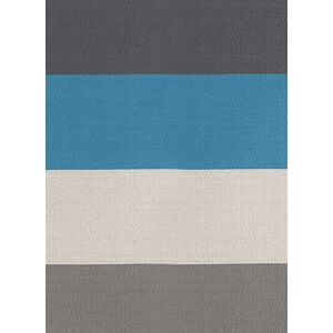 Woodnotes Fourways Carpet Sewn Edges 140x200 cm - Turquoise/Graphite