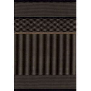 Woodnotes San Francisco Carpet Sewn Edges 80x200 cm - Black/Nutria