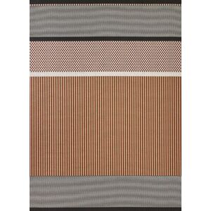 Woodnotes San Francisco Carpet Sewn Edges 140x200 cm - Reddish Brown/Stone