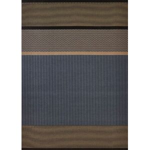 Woodnotes San Francisco Carpet Sewn Edges 170x240 cm - Dark Blue/Nutria