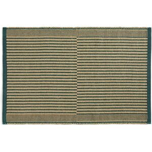 Hay Tapis Mat 60x95 cm - Black and Green