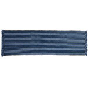 HAY Stripes And Stripes Wool 60x200 cm - Blue