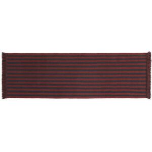 HAY Stripes And Stripes Wool 60x200 cm - Cherry