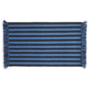 HAY Stripes And Stripes Wool 52x95 cm - Blue