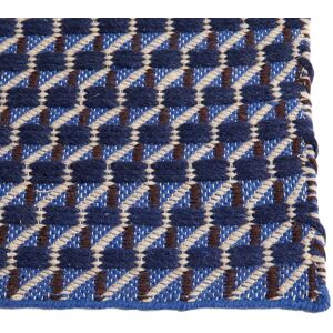 HAY Channel Rug 170x240 cm - Blue/White