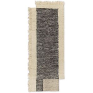 Ferm Living Counter Runner 80x200 cm - Charcoal/Off-White