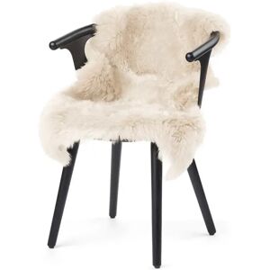 Natures Collection New Zealand Sheepskin Rug Long Wool 100x60 cm - Linen