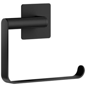 Beslagsboden Cube Toiletpapirholder, Mat Sort