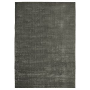 vidaXL gulvtæppe vaskbart og foldbart 140x200 cm polyester gråbrun