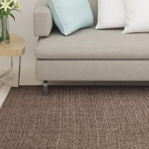 vidaXL gulvtæppe 100x300 cm naturlig sisal brun