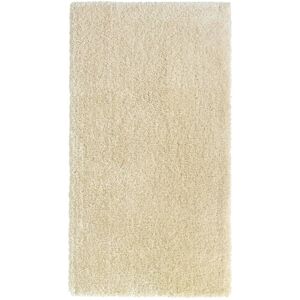 vidaXL shaggy gulvtæppe med høj luv 80x150 cm 50 mm beige