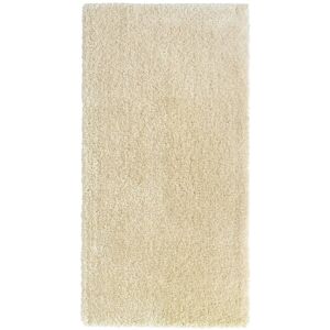 vidaXL shaggy gulvtæppe med høj luv 100x200 cm 50 mm beige