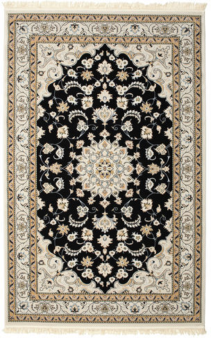 RugVista Nain Mahak Tæppe 192X300 Stue Orientalsk Medallion Lysegrå/Beige