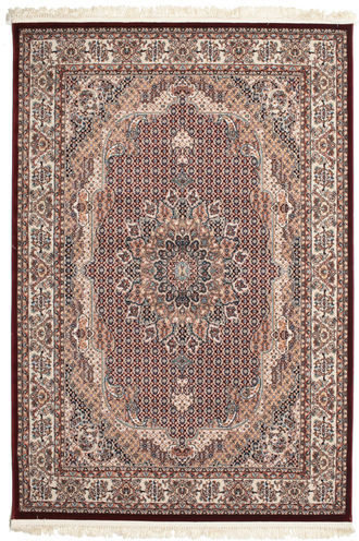 RugVista Aranja Tæppe 160X230 Orientalsk Medallion Mørkerød/Mørkebrun