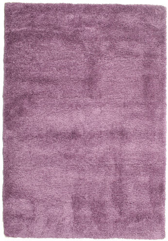 RugVista Shaggy Sadeh Tæppe 160X230 Ensfarvet Rosa/Lyslilla