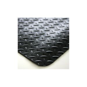COBA Estera antifatiga DECKPLATE, dimensiones fijas, negro, 1500 x 900 mm