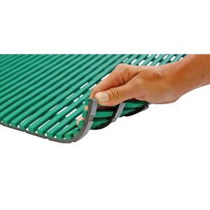 EHA Estera para estancias húmedas, antibacteriana, rollo de 10 m, verde, anchura 1200 mm