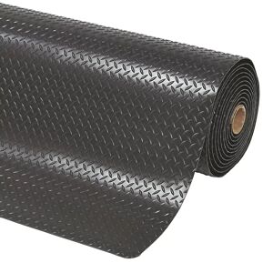 NOTRAX Estera antifatiga Cushion Trax®, por m lin., PVC, negro, anchura 1220 mm