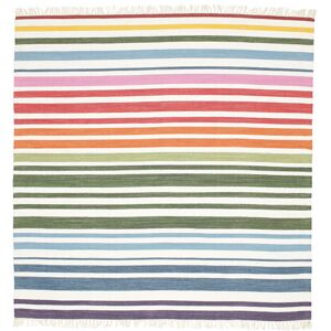 RugVista Rainbow Stripe Alfombra - Multicolor 200x200