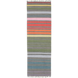 RugVista Rainbow Stripe Alfombra - Multicolor 80x250