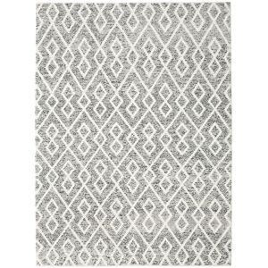 RugVista Hudson Alfombra - Negro / Blanco crema 250x350