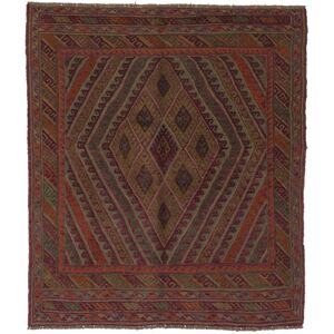 Anudada a mano . Origen: Afghanistan Kilim Golbarjasta Alfombra 150x180