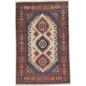 Anudada a mano . Origen: Afghanistan Kazak Fine Alfombra 120x185