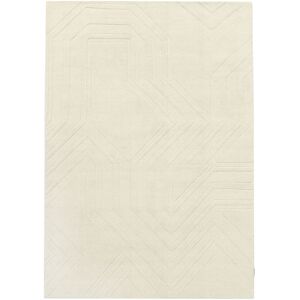 RugVista Labyrinth Alfombra - Blanco crudo 160x230