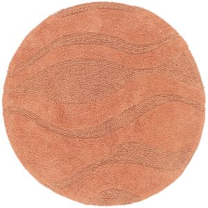 RugVista Breeze alfombrilla de baño - Terracota  Ø 70