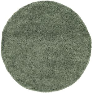 RugVista Comfy Alfombra - Verde  Ø 100