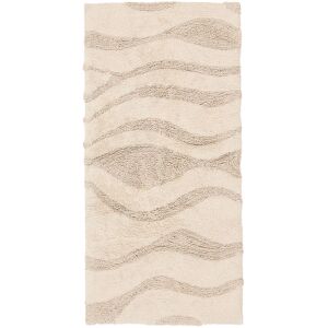 RugVista Breeze alfombrilla de baño - Beige crema 50x100