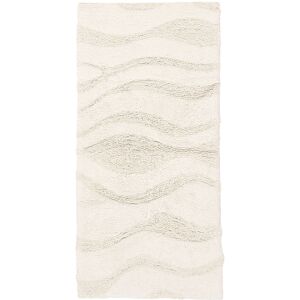 RugVista Breeze alfombrilla de baño - Blanco 50x100