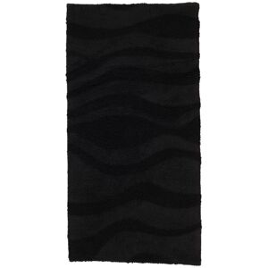 RugVista Breeze alfombrilla de baño - Negro 50x100