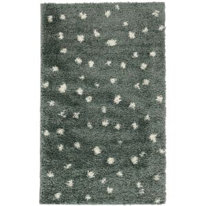 RugVista Polly Alfombra - Verde / Blanco crudo 100x160