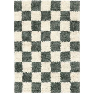 RugVista Chessie Alfombra - Verde / Blanco crudo 140x200