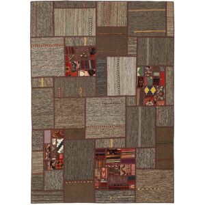 Anudada a mano . Origen: Persia / Iran Kilim Patchwork Alfombra 140x200