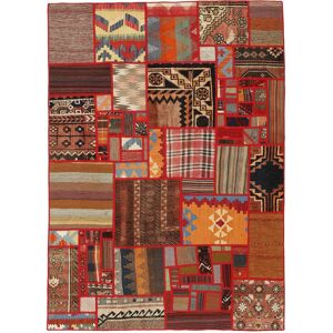 Anudada a mano . Origen: Persia Kilim Patchwork Alfombra 140x200