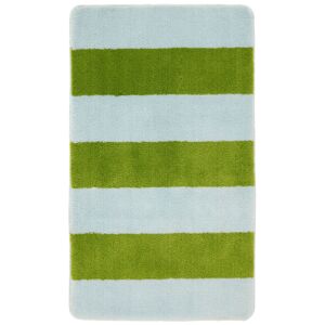 RugVista Mario Block alfombrilla de baño - Verde claro / Azul claro 67x117