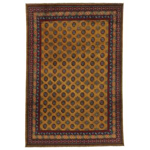 Anudada a mano . Origen: Afghanistan Afghan Fine Colour Alfombra 200x291