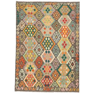 Anudada a mano . Origen: Afghanistan Kilim Afghan Old style Alfombra 179x252