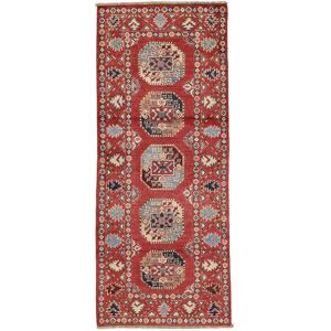 Anudada a mano . Origen: Afghanistan Kazak Fine Alfombra 83x204