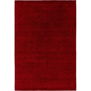 Benuta Alfombra de lana rojo 300x400