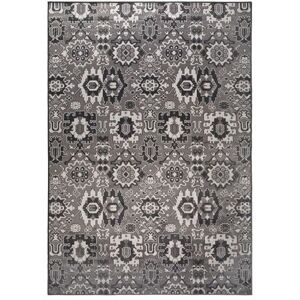 White label Alfombra en tejido gris 170x240