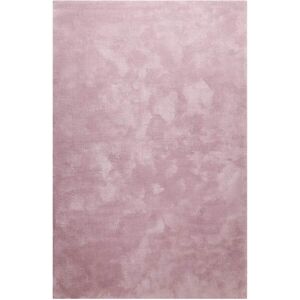 Homie Living Alfombra de pelo largo extrasuave rosa antiguo 200x290